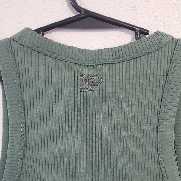 PINK Victoria's Secret Green Ribbed Mini Dress - Picture 8 of 10